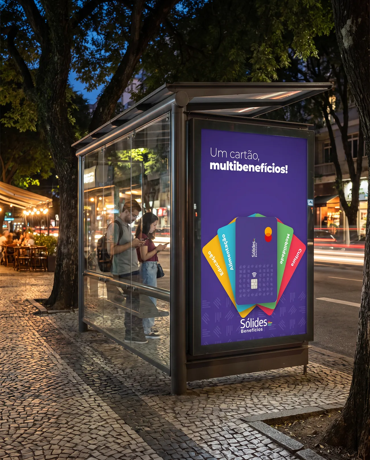 Mobiliário urbano na Savassi