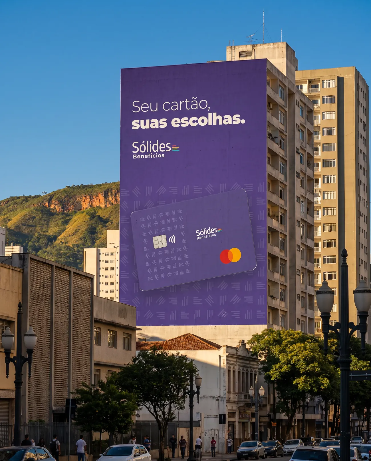 Empena no centro de Belo Horizonte
