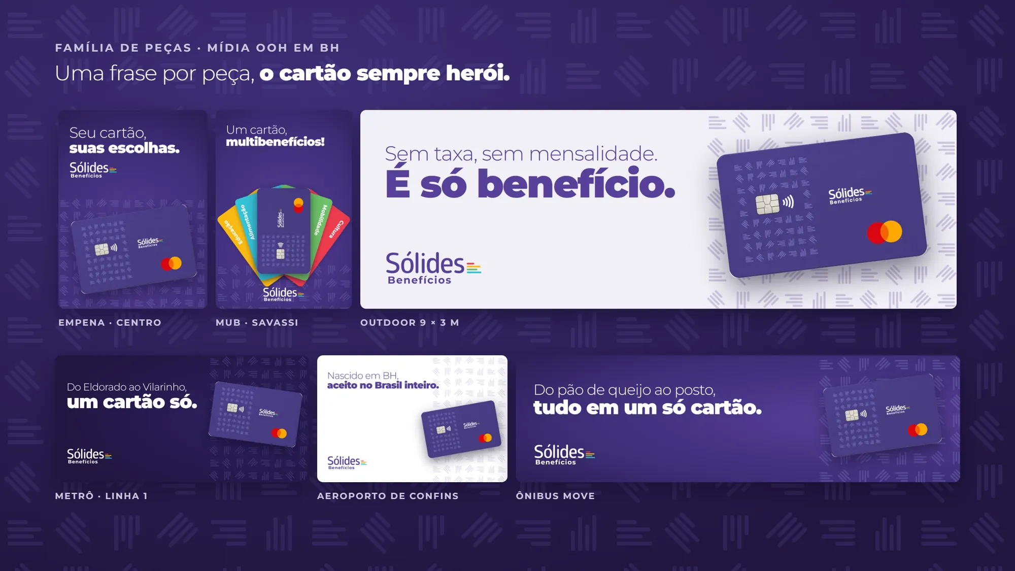 Família de mídia exterior