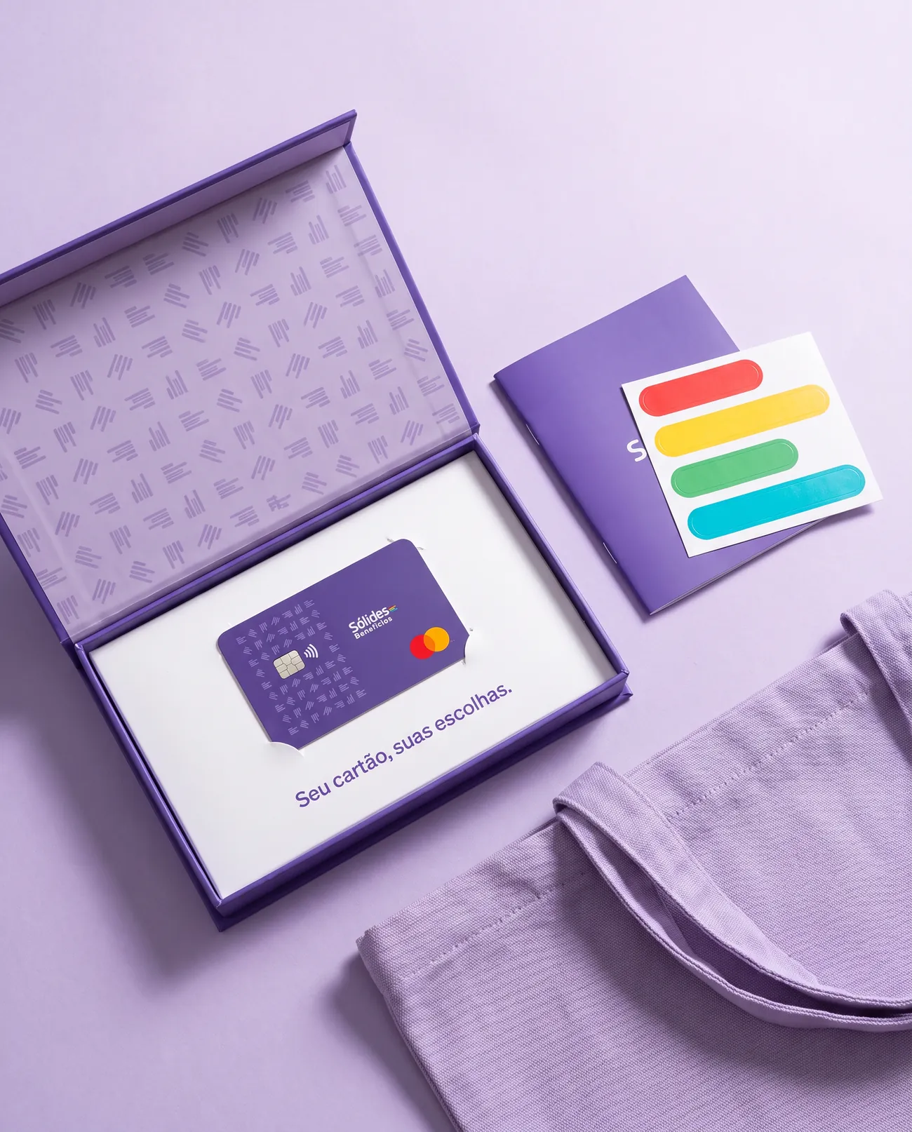 Kit de boas vindas Sólides Benefícios