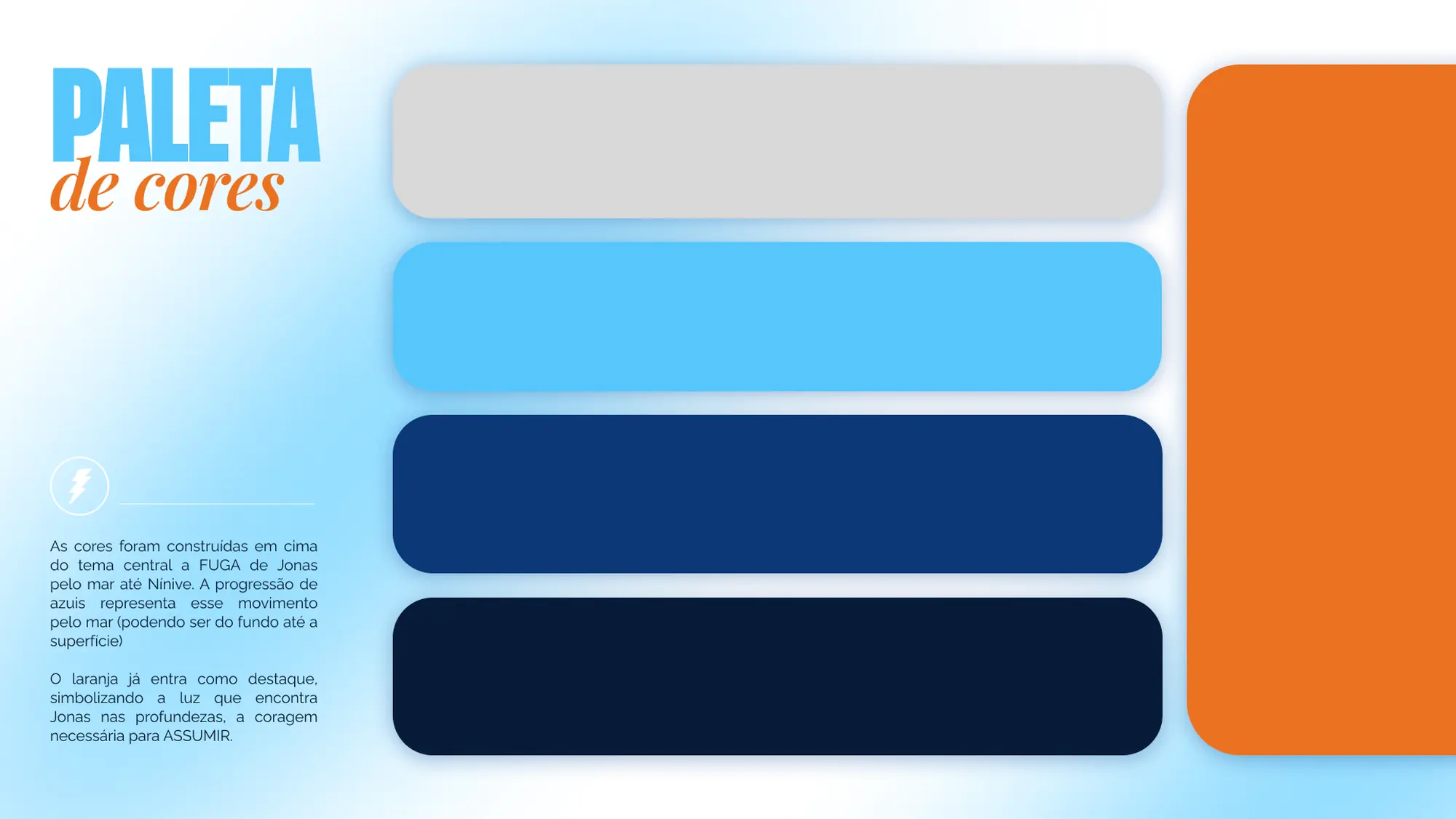 Paleta de cores da conferência