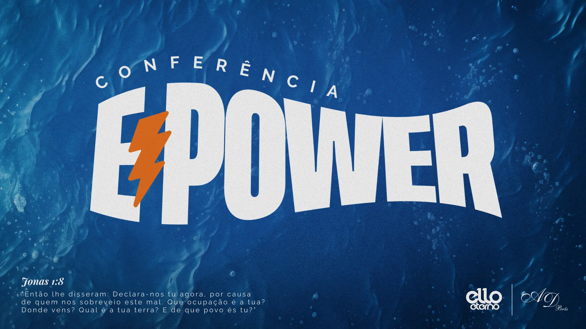Logo da Conferência EPower sobre o mar